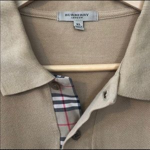 Men’s Burberry polo